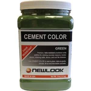 3 lb. Green Fade Resistant Cement Color
