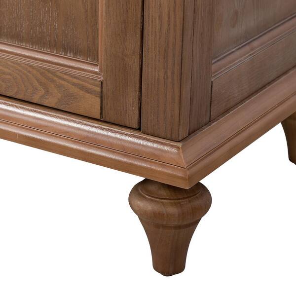 JAYDEN CREATION Nikolaj Acorn 58 in. W 3 Drawer Sideboard