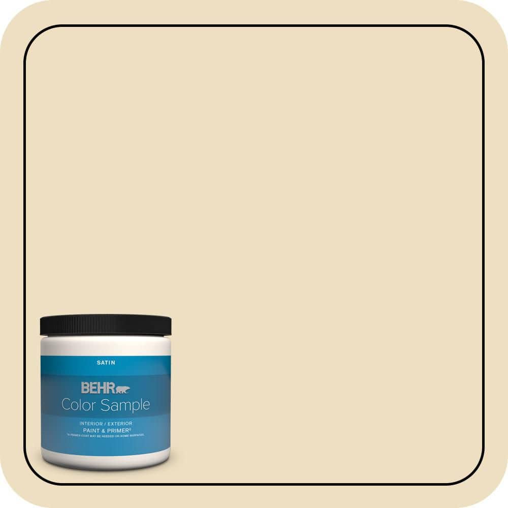 8 oz. #ECC-23-1 Golden Haystack Satin Enamel Interior/Exterior Paint & Primer Color Sample price history on PriceWatchPro