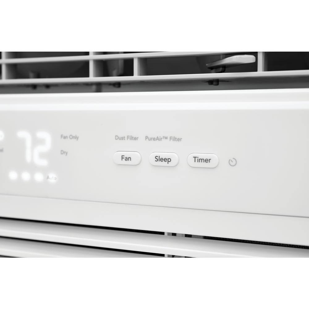 White 12,000 BTU Window Air Conditioner with Remote
