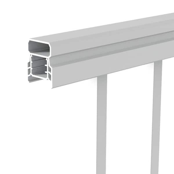 VersaRail Classic 8 ft. x 42 in. White Aluminum Rail Level Kit