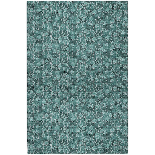Dream Shag Premium Machine Washable Abstract ADS692 Purple 2 ft. x 3 ft. Accent Rug