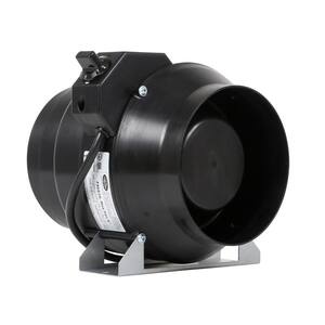 6 in. 334 CFM Max Fan with 3 Speeds for Growing Environments