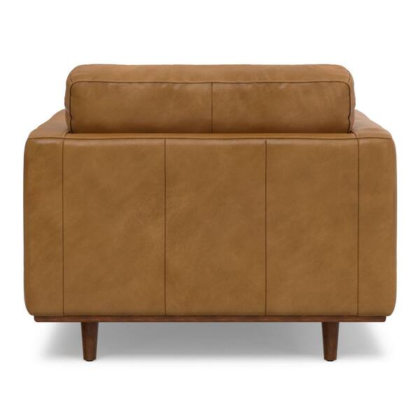 Simpli Home Morrison 42 in. Wide Rectangle Performance Fabric Arm