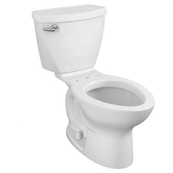 American Standard Cadet 3-Powerwash High-Efficiency 2-Piece 1.28 GPF Single Flush Elongated Toilet in White, Seat Not Included