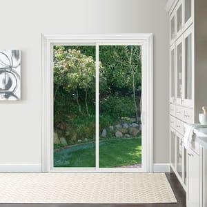 JELD-WEN 72 in. x 96 in. V-4500 Contemporary White Vinyl Right