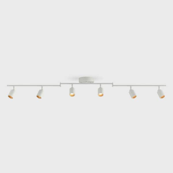 Vidalite Shura 6-Head LED Swivel Track Light, Directional Spot