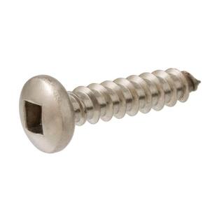 #6 x 3/4 Qty-250 Square Drive Pan Head Sheet Metal Screws 18-8 Stainless Steel #6 x 3/4 Qty-250 Square Drive Pan Head Sheet Metal Screws 18-8 Stainless Steel