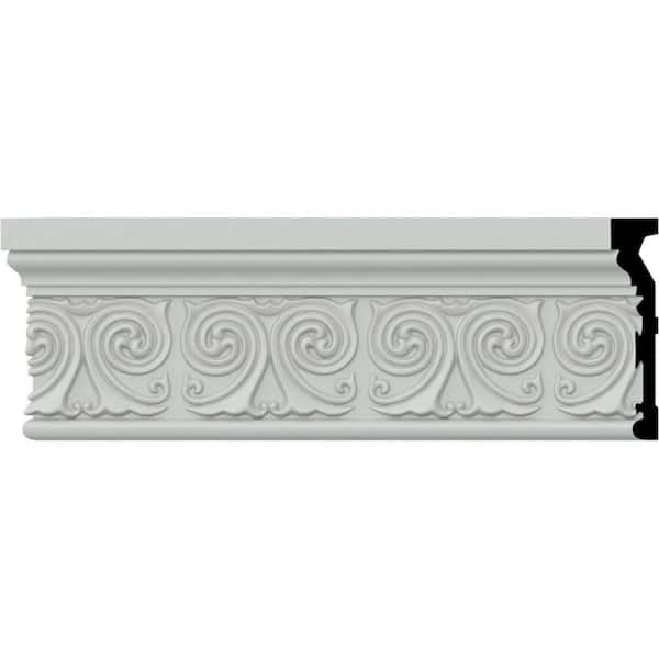 Ekena Millwork SAMPLE - 1 in. x 12 in. x 4-5/8 in. Urethane Ralston Chair Rail Moulding