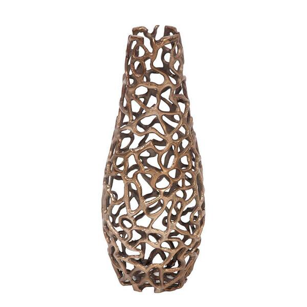 Marley Forrest - Bronze Aluminum Branch Small Vase