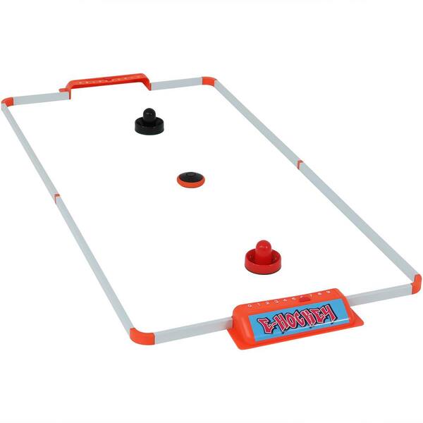 Sunnydaze 52 in. Portable Hover Tabletop Air Hockey Game Set