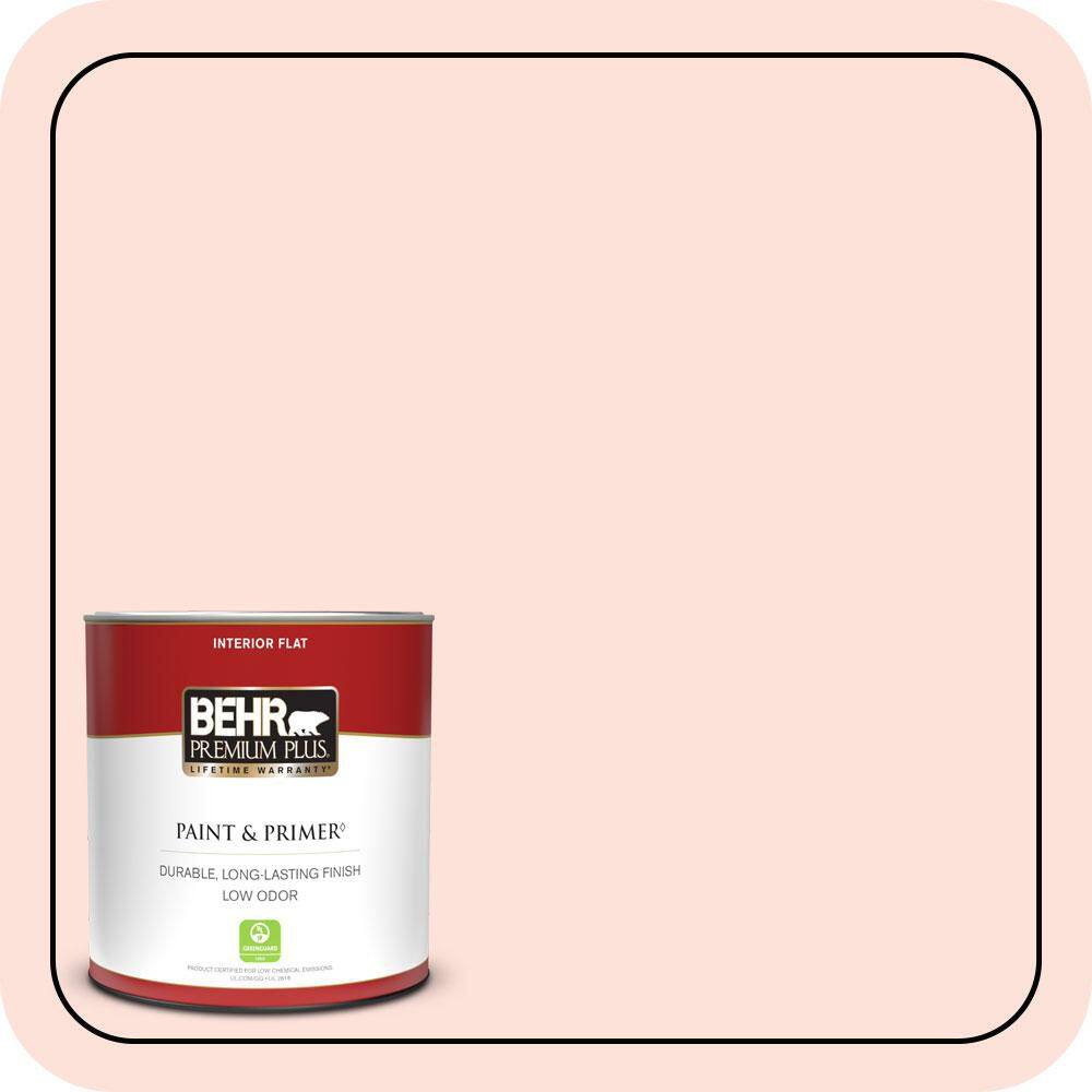 1 qt. #200A-1 Peach Cloud Flat Low Odor Interior Paint & Primer price history on PriceWatchPro