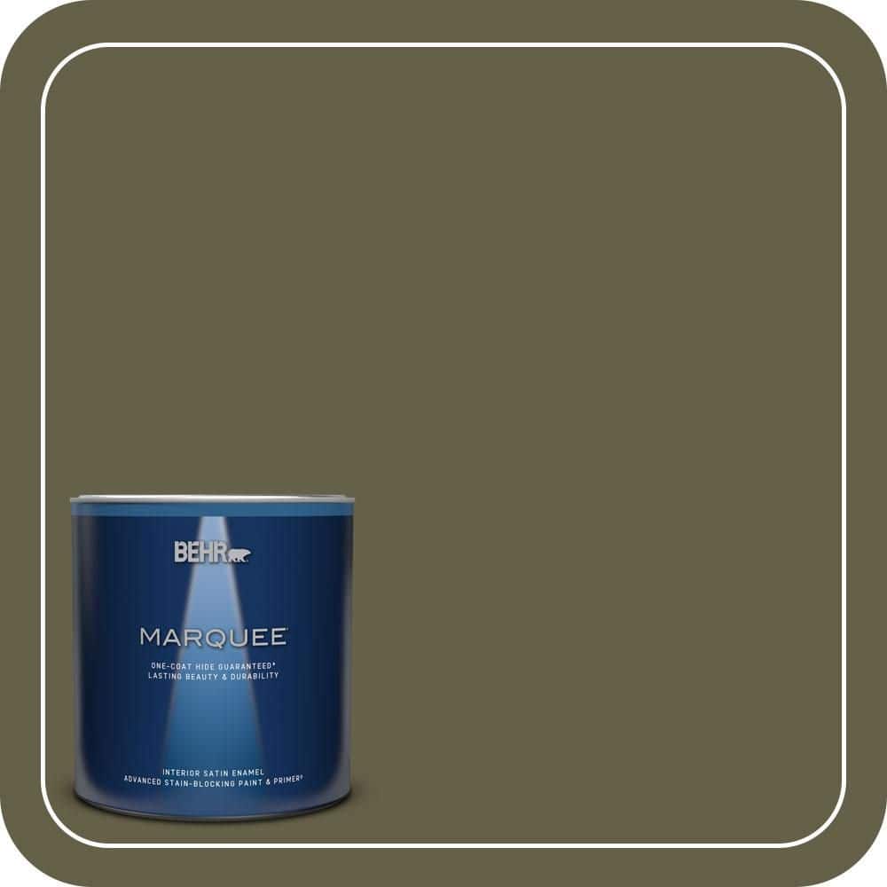1 qt. #PPU9-01 Alligator Skin Satin Enamel Interior Paint & Primer product image for price tracking
