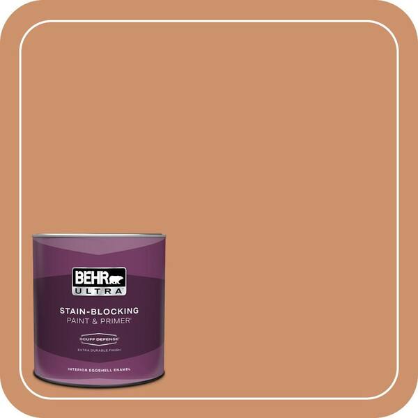 BEHR ULTRA 1 qt. #MQ4-37 Ferrous Extra Durable Eggshell Enamel Interior Paint & Primer