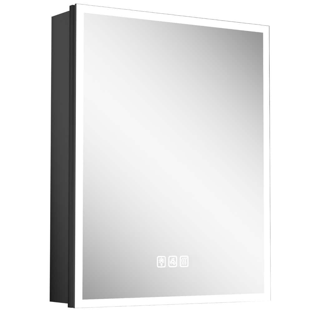 24 in. W x 30 in. H Rectangular LED Dynamic Flow Lighting Surface/Recessed Medicine Cabinet with Mirror, Right Hinge price history on PriceWatchPro