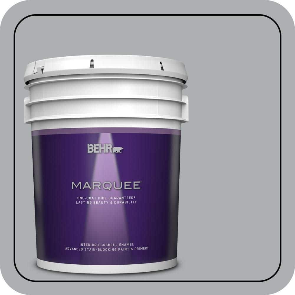 5 gal. #N500-3 Tin Foil One-Coat Hide Eggshell Enamel Interior Paint & Primer price history on PriceWatchPro