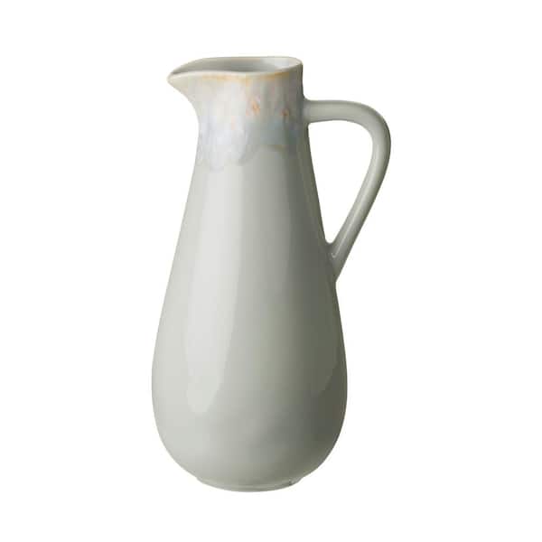 CASAFINA Taormina 56 fl. oz. Grey Ceramic Stoneware Pitcher