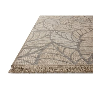 Dawn Natural Leaf 2 ft.-3 in. x 3 ft.-9 in. Indoor/Outdoor Area Rug