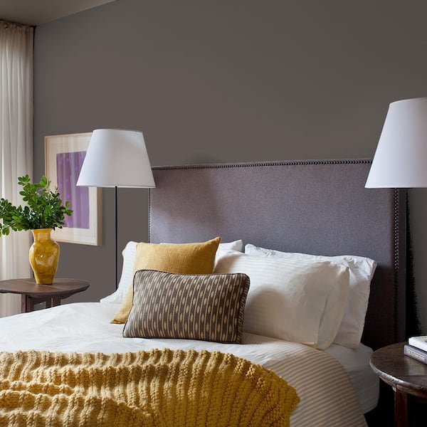 Glidden 8 oz. PPG1007-7 Bark Satin Interior Paint Sample PPG1007