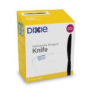 Grab'N Go Black Disposable Polystyrene Knives (540 Per Case)