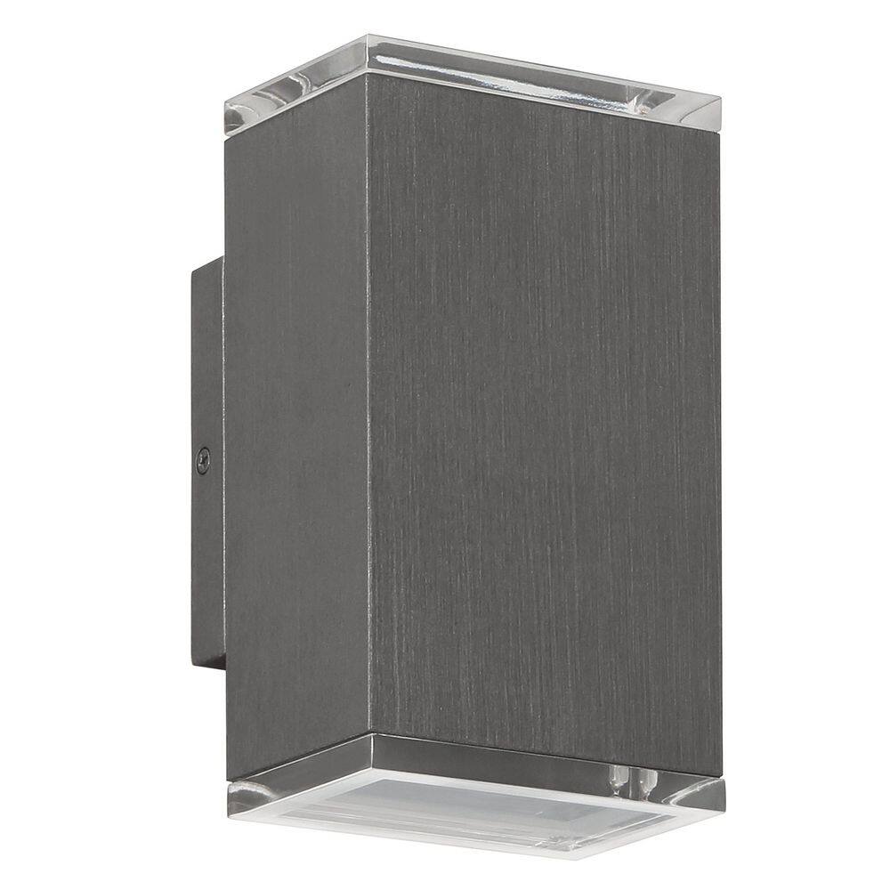 Jasper 8-inch 2-light GraphiteLED Exterior Wall Sconce price history on PriceWatchPro