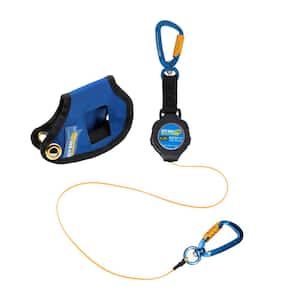 1 lb. ToolMate Ratch-IT Tool Tether Retractor and Tape Measure Jacket Attachment Combo Kit