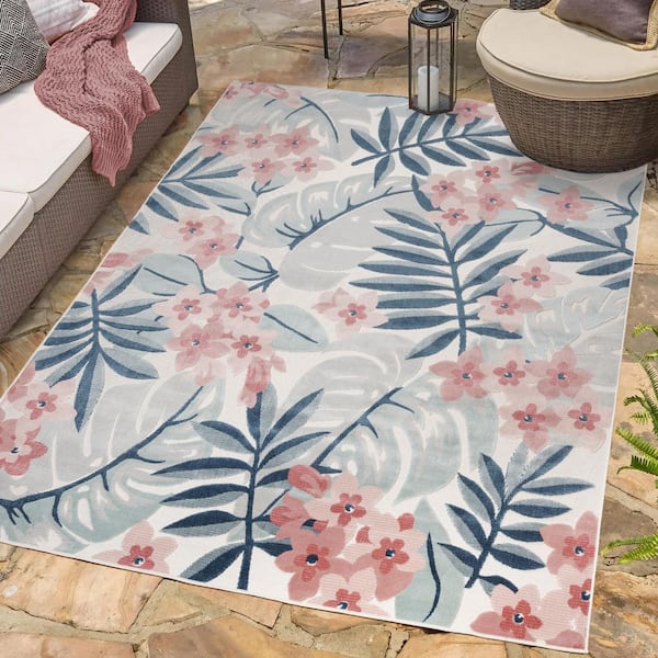 Home Decorators Collection Harmony Denim 2 ft. x 3 ft. Indoor Machine  Washable Scatter Rug 607211 - The Home Depot