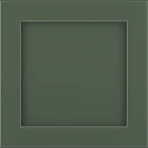 San Mateo 12-7/8 in. W x 13 in. D x 3/4 in. H Cabinet Door Sample in Painted Sage