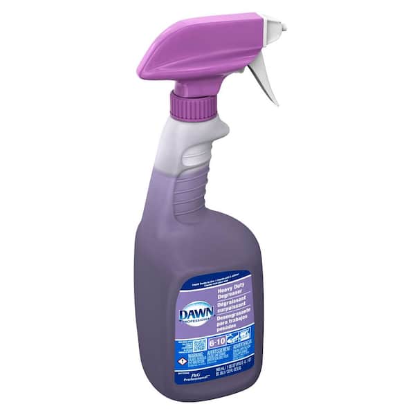 Dawn Pro Heavy Duty Degreaser - Ready-To-Use - 32 fl oz (1 quart) - 6 / Carton - Heavy Duty, Non-flammable, Caustic-free, Phosphate-free - Purple