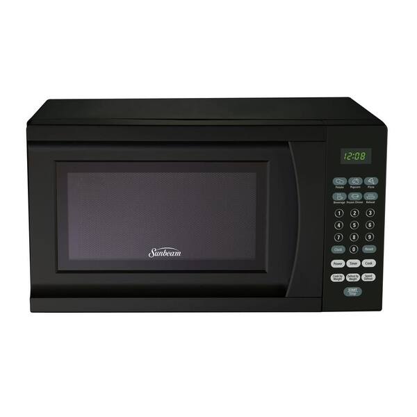 Sunbeam 0.7 cu. ft. 700-Watt Countertop Microwave in Black
