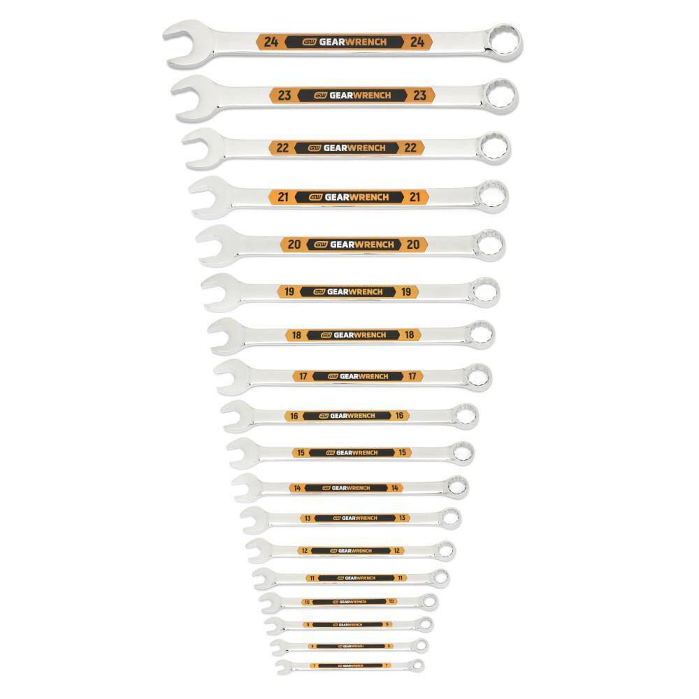 12-Point Metric Hi-Viz Long Pattern Combination Wrench Set (18-Piece) price history on PriceWatchPro