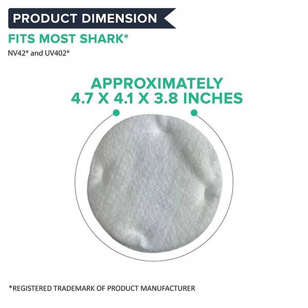 NV36A NV42 2 Sets NV36 Compared to Part #XFF36 Fits UV402 UV410 Nispira Foam Filter Set Compatible with Shark NV42 Deluxe Upright Vacuum Cleaner NV46C NV44 NV46 NV36A NV42 2 Sets NV36 Compared to Part #XFF36 Fits UV402 UV410 Nispira Foam Filter Set Compatible with Shark NV42 Deluxe Upright Vacuum Cleaner NV46C NV44 NV46