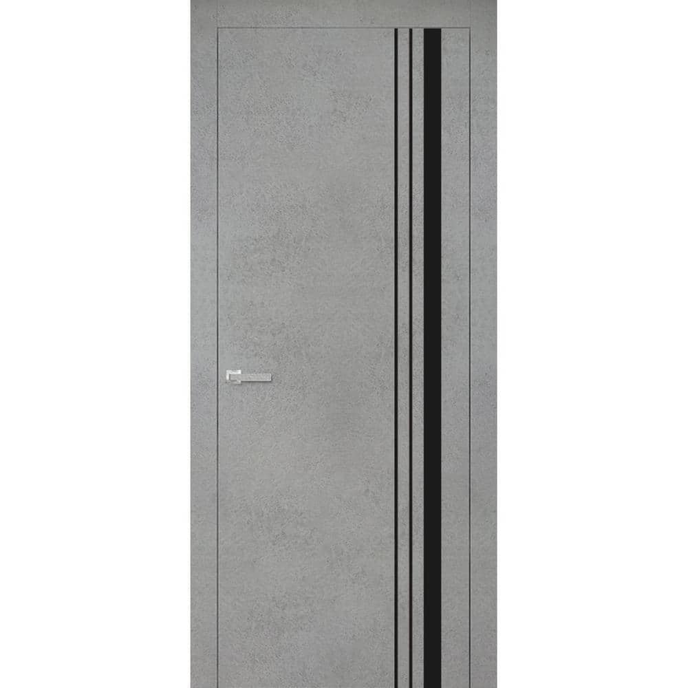 42 in. x 96 in. 1 Panel Concrete Finished Solid Wood with Honeycomb Sliding Door with Hardware price history on PriceWatchPro