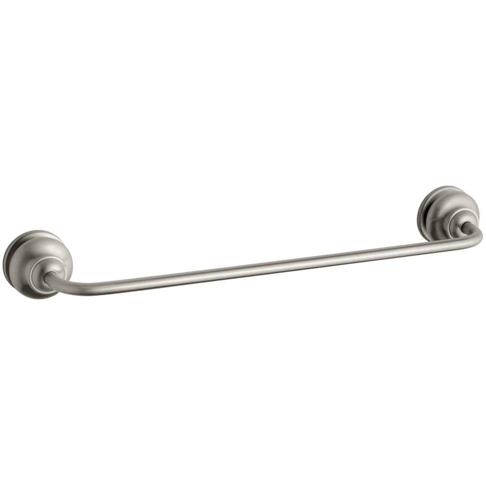 Fairfax 18 in. Towel Bar in Vibrant Brushed Nickel