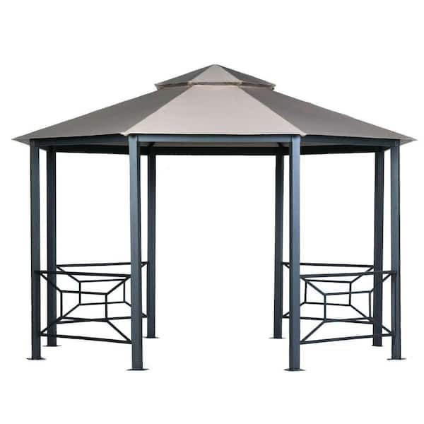 Unbranded 13 ft. x 9.75 ft. Octagonal Shaped Canopy
