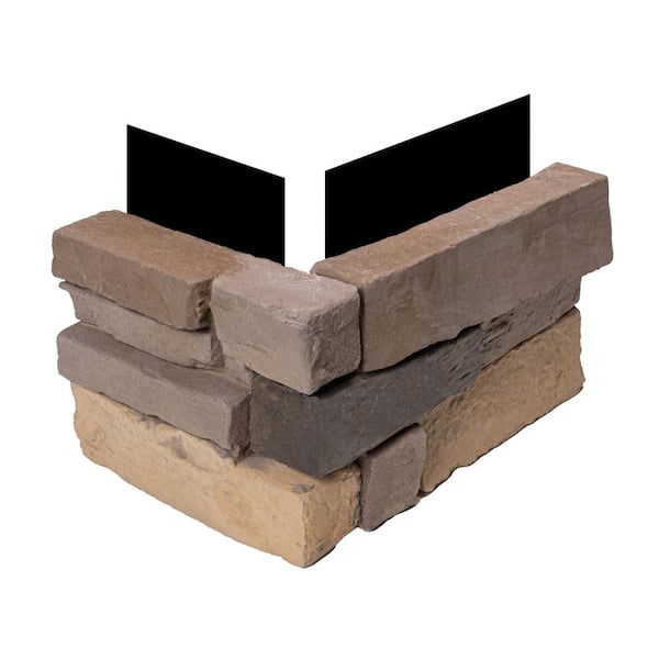 ADORN 1.75 in. x 6 in. Terra Stone Veneer Siding (Corners)