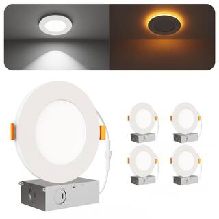 PARMIDA 16 Faretti LED Da Incasso 6 Pollici – Ultrasottili, Dimmerabili, 5 Colori (2700K-5000K), 12W