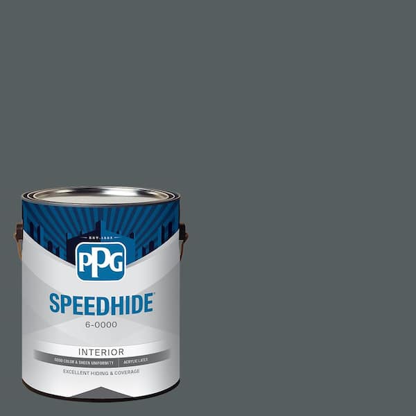 SPEEDHIDE 1 gal. PPG1036-7 Mostly Metal Ultra Flat Interior Paint