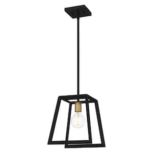 Tilly 1-Light Matte Black Mini Pendant