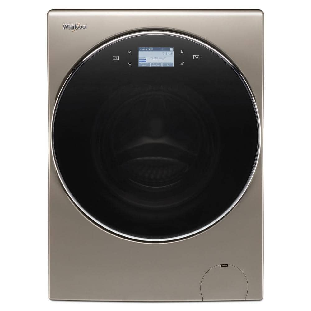 Whirlpool 2.8 cu. ft. Cashmere 240-Volt Ventless Smart All-In-One Washer Dryer Combo, Gray
