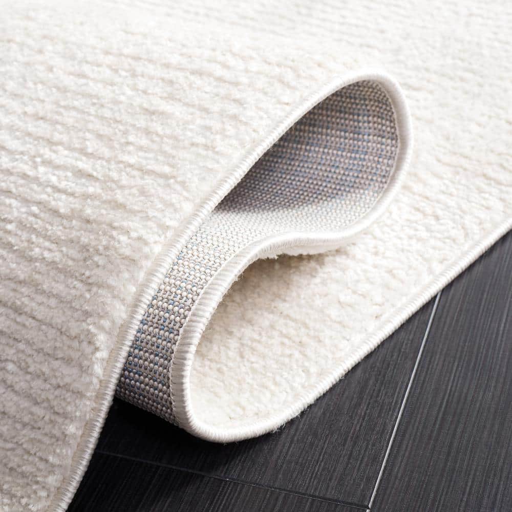 Melody Ivory 8 ft. x 10 ft. Solid Parallel Area Rug - thumbnail 4