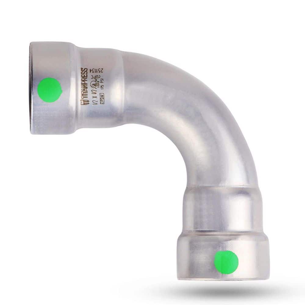 1/2 in. Carbon Steel Press 90° Elbow EPDM Mechanical price history on PriceWatchPro