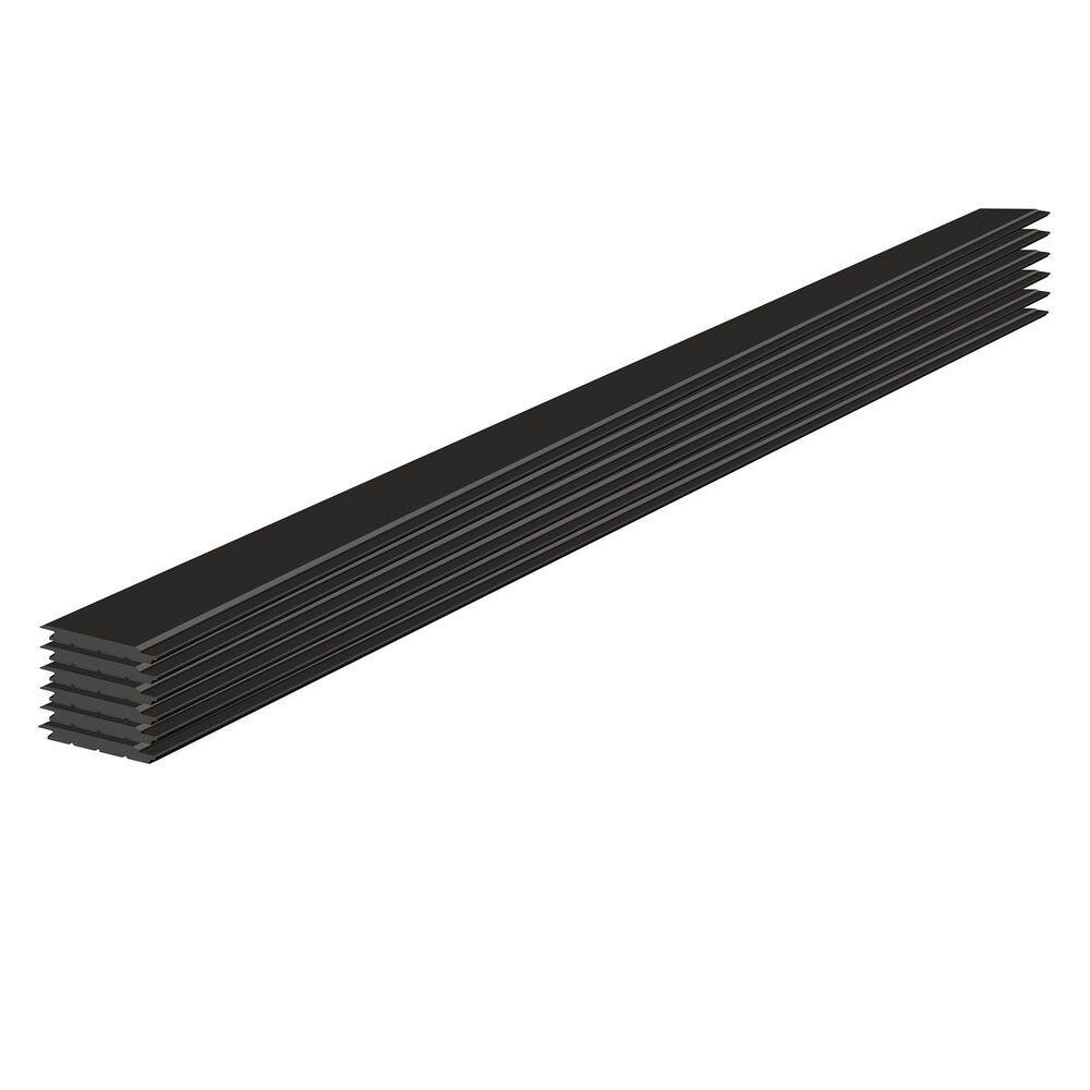 1 in. x 6 in. x 8 ft. Timeless Midnight Black Smooth Painted V-Groove Accent Wood Pine Board (6-Pack) price history on PriceWatchPro