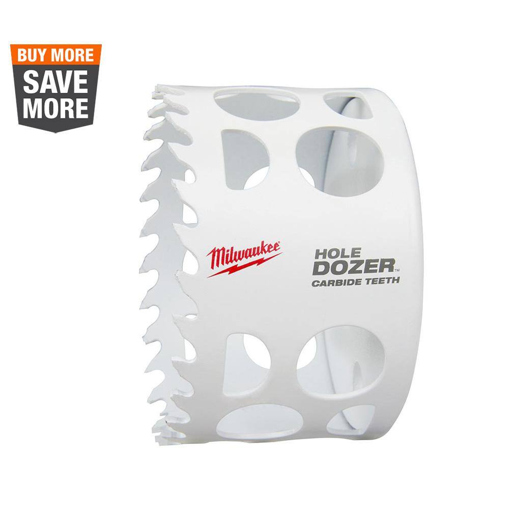 thumbnail image 2 of Milwaukee 49-56-0177 3-1/8 In. Hole Dozer Hole Saw – Bi-Metal, 045242193349 2 of 5