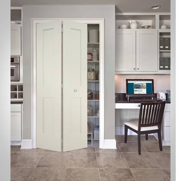JELD-WEN 36 in. x 80 in. Monroe Primed Smooth Hollow Core Molded