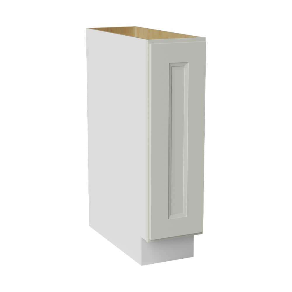 9 in. W x 24 in. D x 34.5 in. H Ready to Assemble Double Shaker Base Kitchen Cabinet in Laguna Grey price history on PriceWatchPro