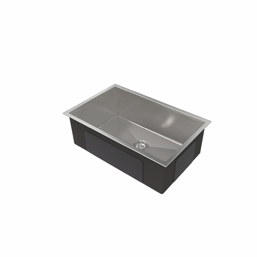 Handmade 30 in. Undermount Single Bowl Stainless Steel Kitchen Sink price history on PriceWatchPro