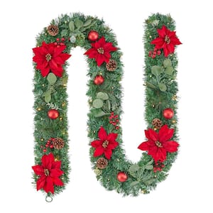 Christmas Garland - Christmas Greenery - The Home Depot