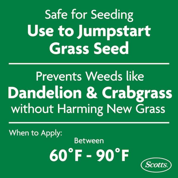 Turf Builder 17.2 lbs. 4,000 sq. ft. Triple Action Built For Seeding, Weed Preventer and Dry Fertilizer for New Lawns