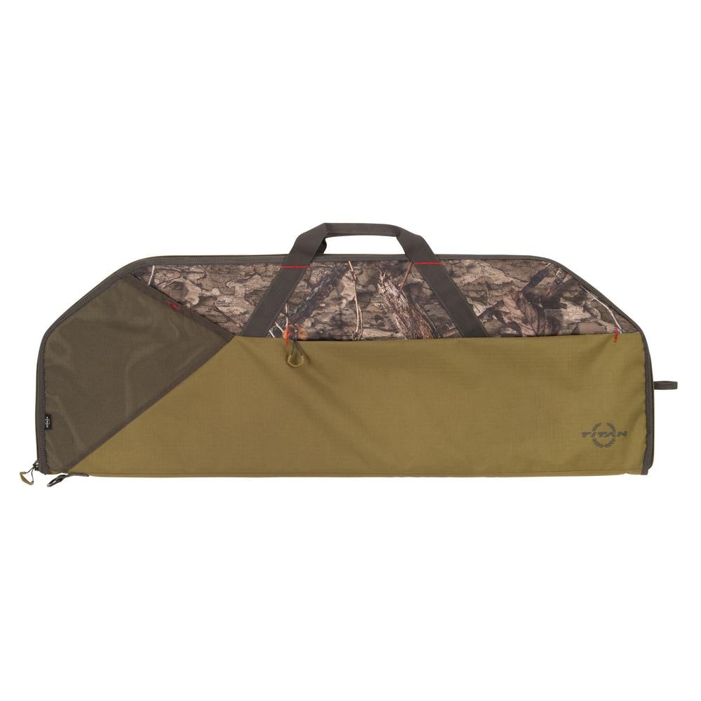 TITAN 40 in. Lockable Quarry Youth Compound Bow Case, Fits Genesis Bows, Mossy Oak Country DNA Camo